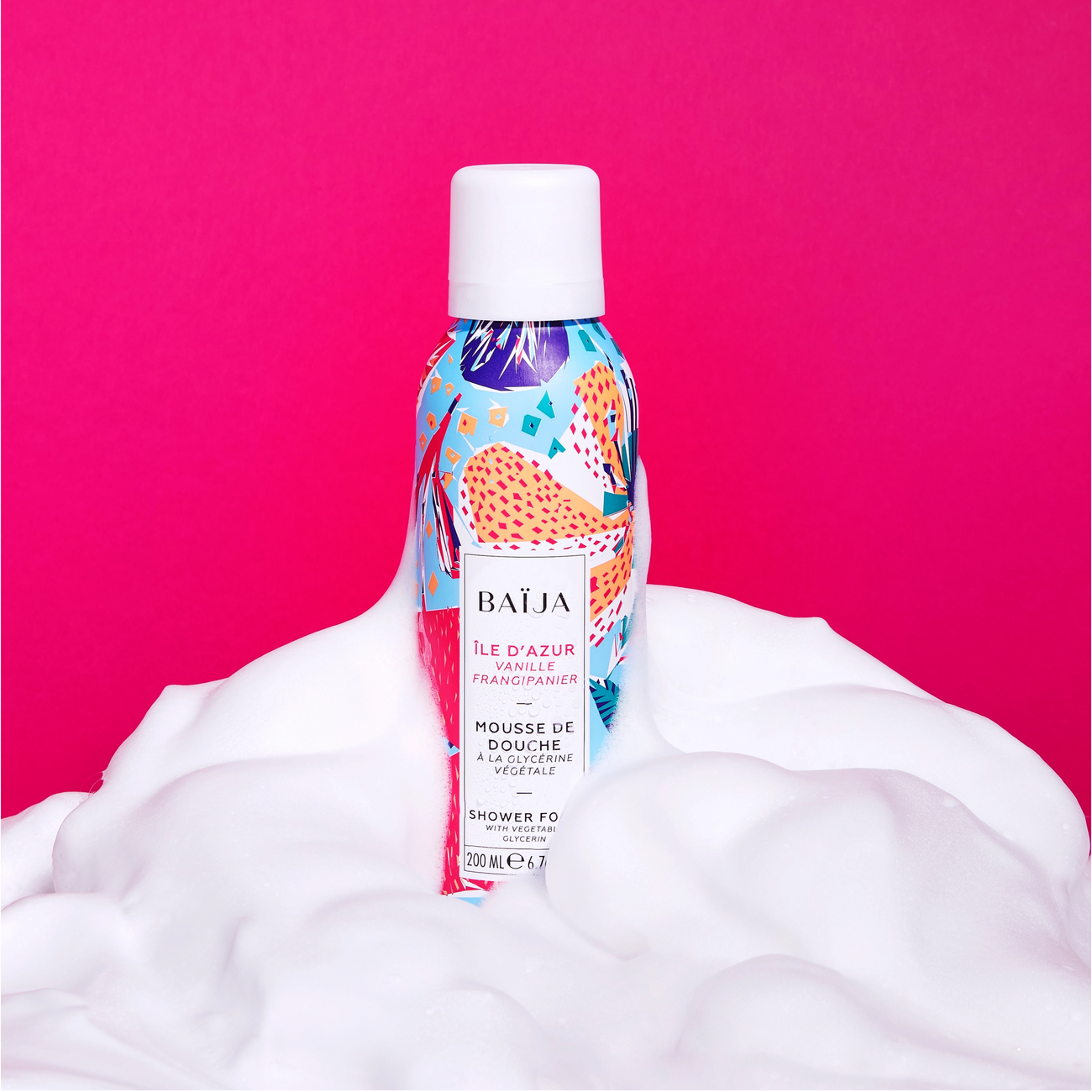 Mousse de douche ÎLE D'AZUR 200ml