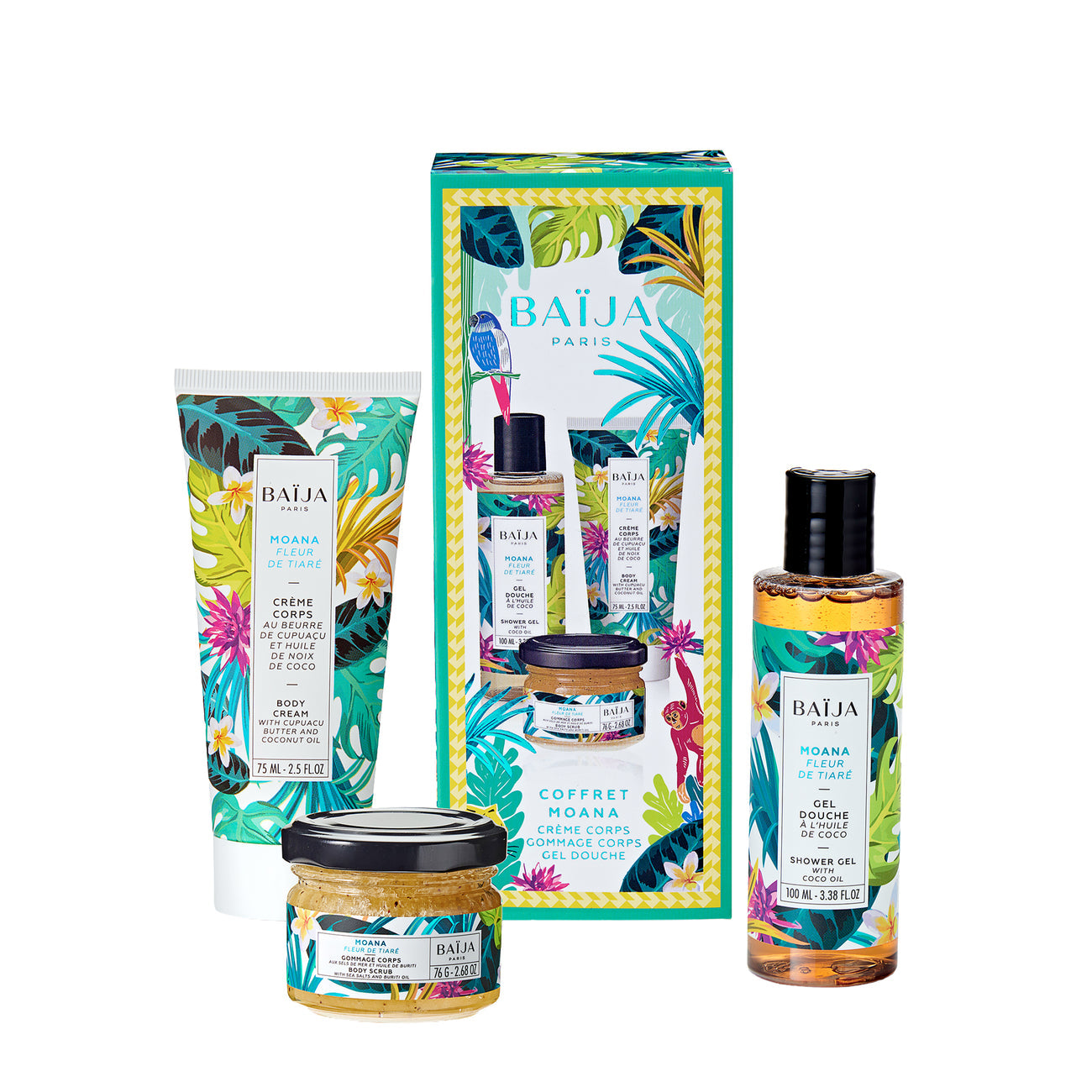 Coffret soin du corps MOANA