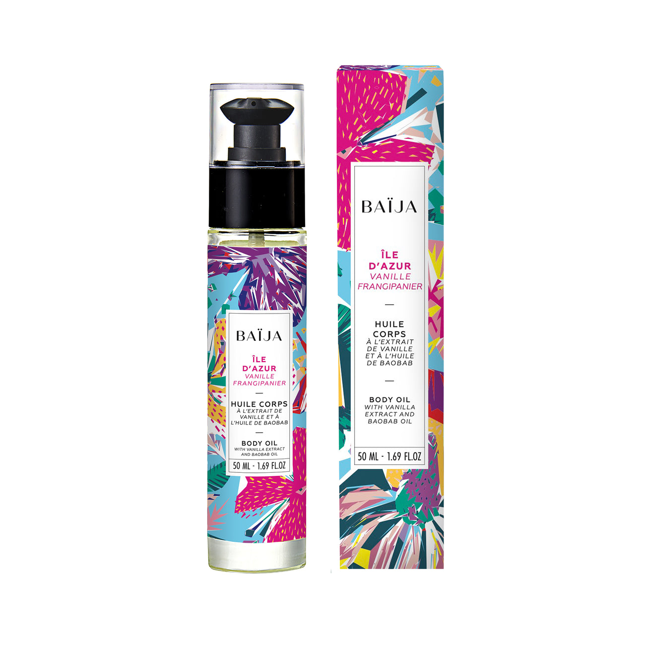 Huile corps ÎLE D'AZUR 50ml