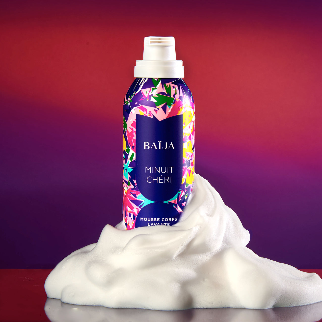Mousse de douche hydratante 200ml - Minuit chéri