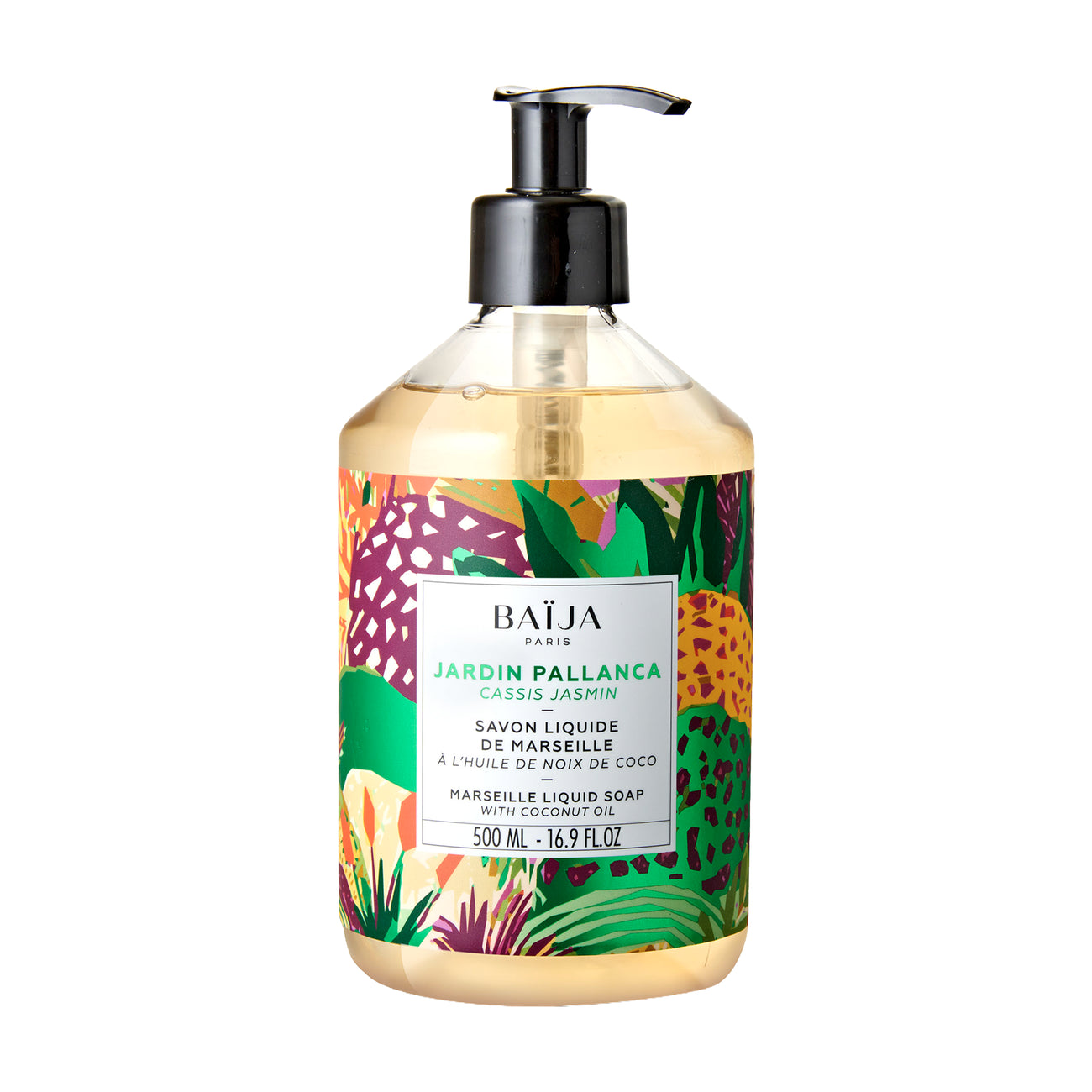 Savon liquide de Marseille JARDIN PALLANCA 500ml