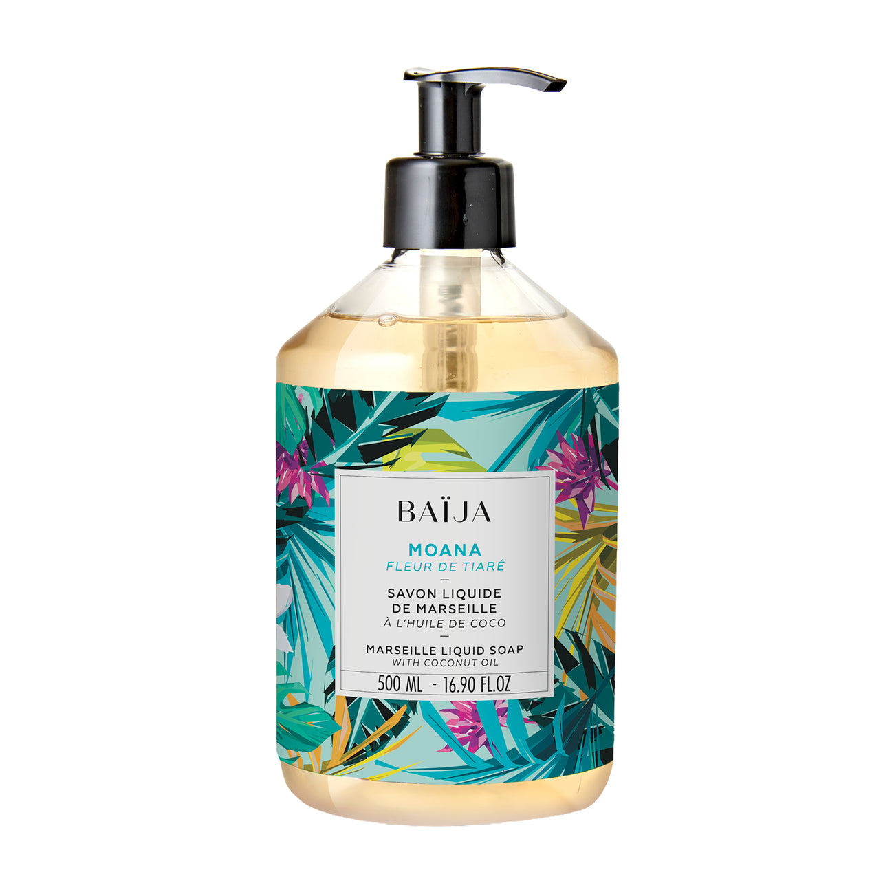 Savon liquide de Marseille MOANA 500ml