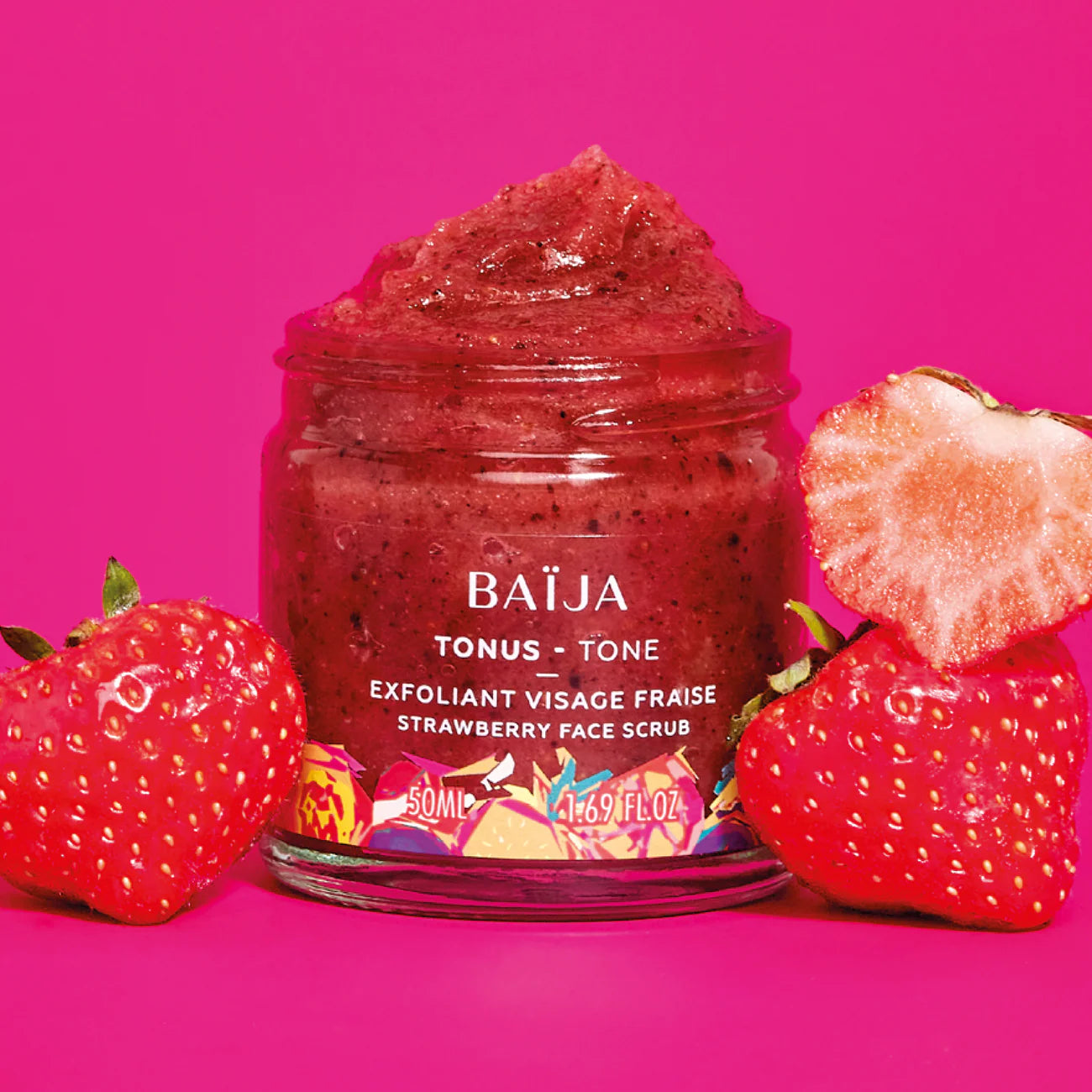 Exfoliant visage FRAISE - 50ml