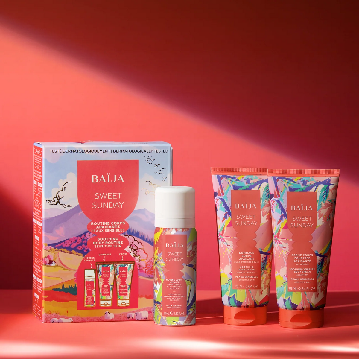 Coffret soin du corps SWEET SUNDAY