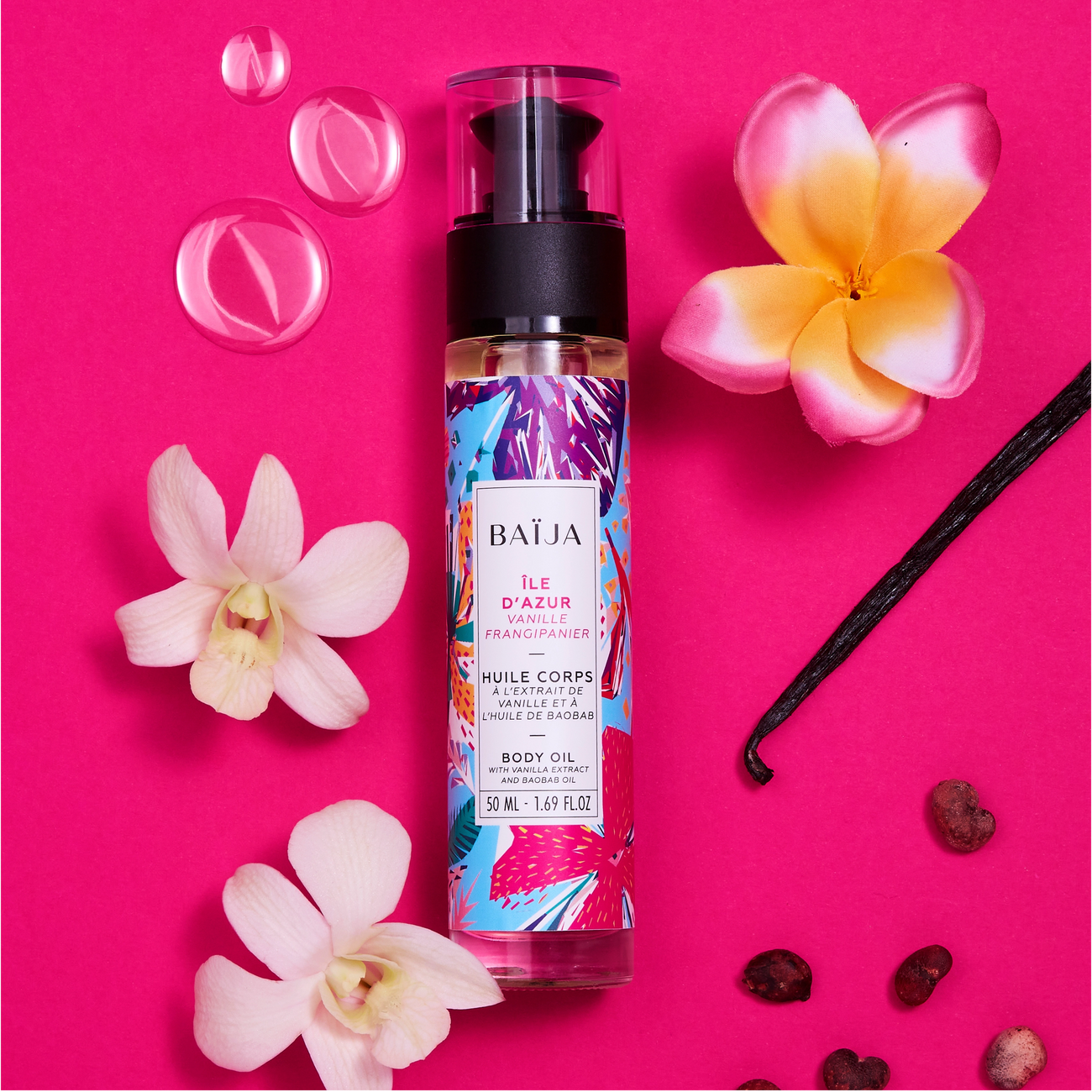 Huile corps ÎLE D'AZUR 50ml