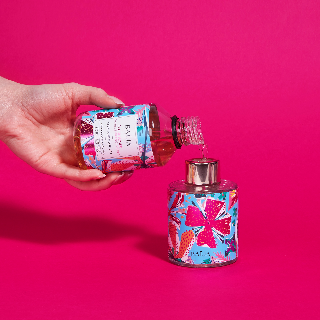 Recharge bouquet parfumé ÎLE D'AZUR 200ml